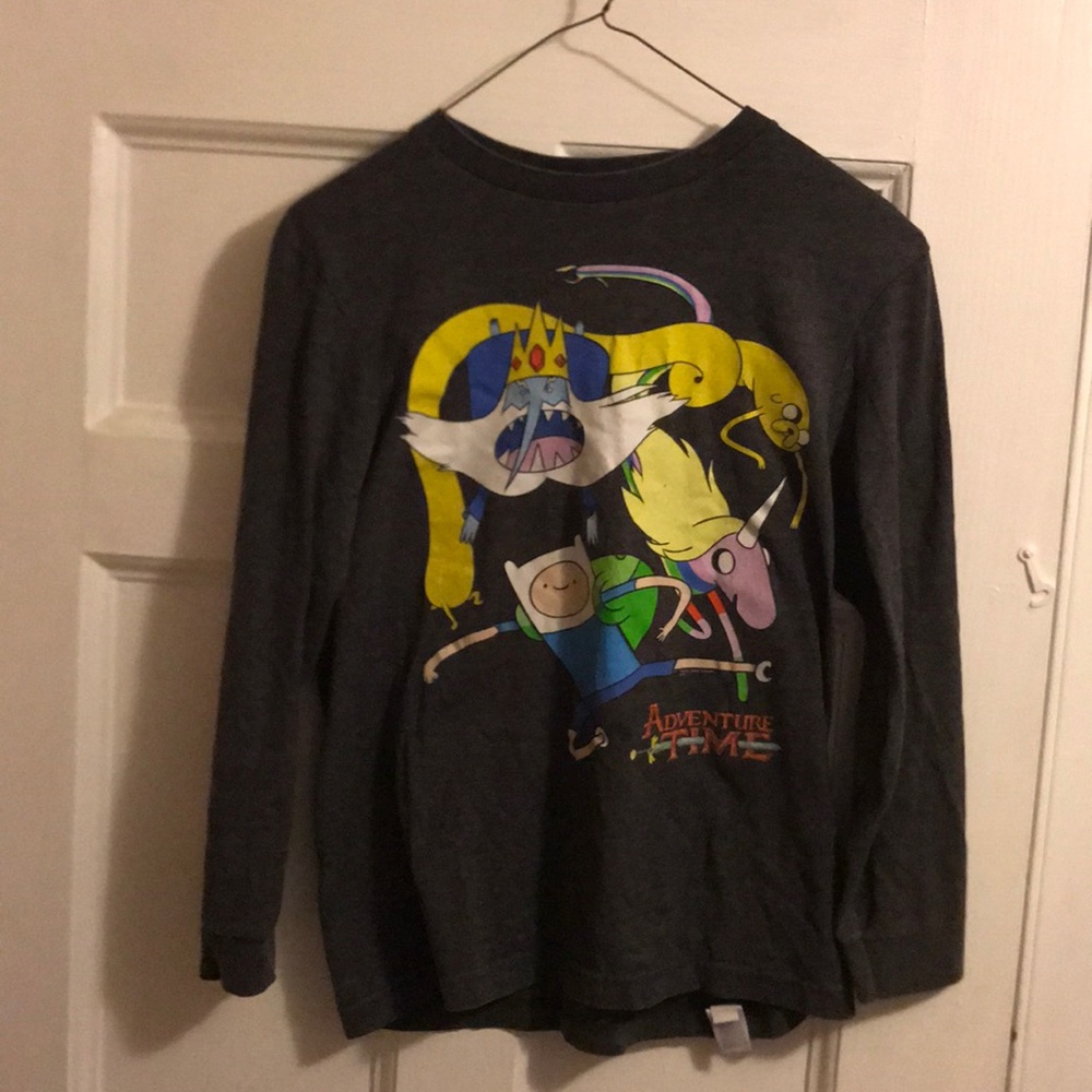 Cool Adventure Time T Shirt Boys Large